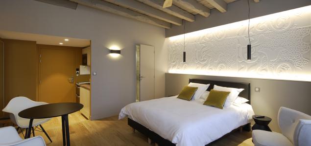 Suite 13 for 2-3 people 4-star boutique hotel in AUBUSSON world capital of tapestry